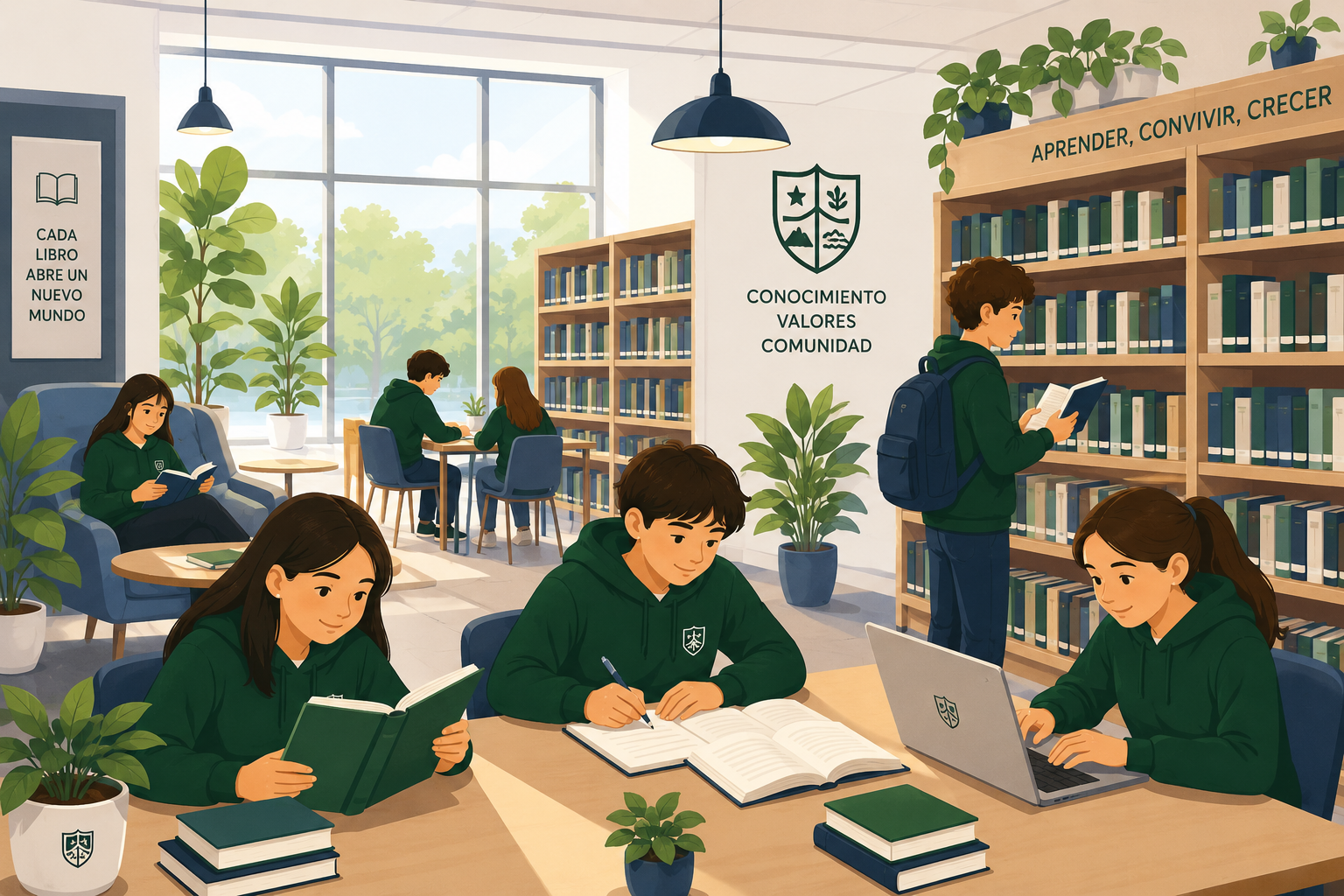 Biblioteca Colegio Docksta